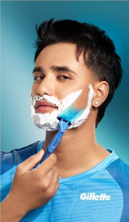 Abhishek Sharma x Gillette