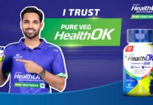 Mankind’s HealthOK veg multivitamin launches trust campaign featuring vegetarian cricketer Bhuvneshwar Kumar