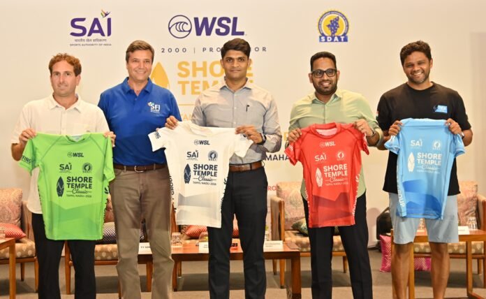 From Left to Right - Ty Sorati, Arun Vasu, Thiru. Sandeep Nanduri, IAS, Thiru J. Meghanatha Reddy, IAS & Siddharth Hande.JPG