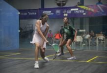 Arihant KS stuns top seed Aryan Pratap Singh in Southern Slam Squash